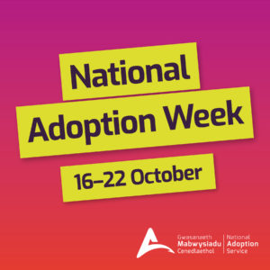National Adoption Week 
16 - 22 October 
National Adoption Service Logo